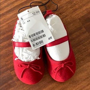 Red Shoes for Little Girl, Brand New